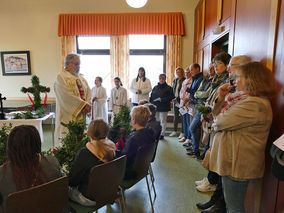 Palmsonntag in St. Crescentius - Beginn der Heiligen Woche (© Karl-Franz Thiede)